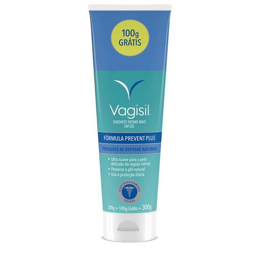 Sabonete íntimo Vagisil prevent plus 200g + 100g grátis
