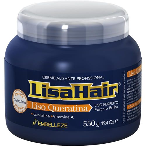 Creme Alisante Profissional LisaHair 550g