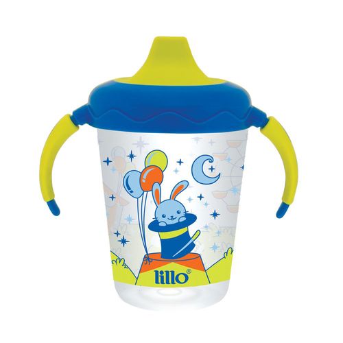 Caneca Antivazamento Lillo azul 207ml