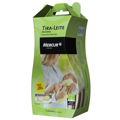 Tira-Leite Materno Mercur Amarelo