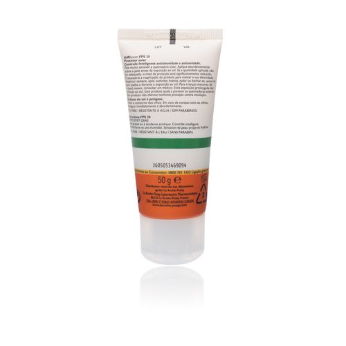 Protetor Solar Gel Creme Anthelios Airlicium Antioleosidade FPS30 50ml