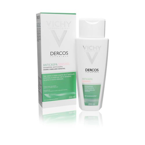 Shampoo Vichy Dercos anticaspa sensível 200ml