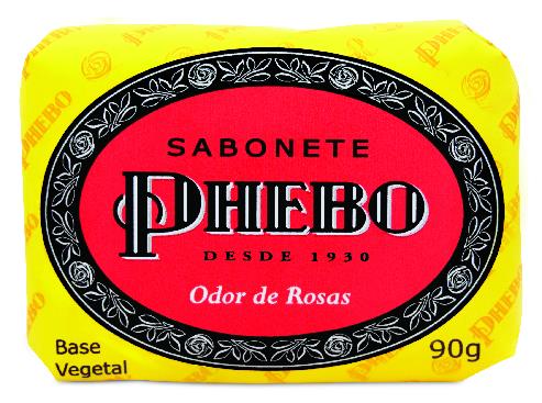 Sabonete em Barra Phebo Odor de Rosas 90g