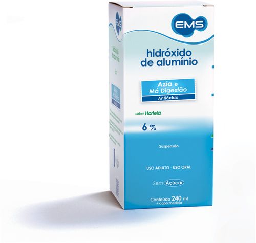 Hidróxido de Alumínio suspensão 240ml EMS