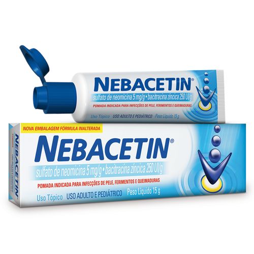 Nebacetin pomada 15g