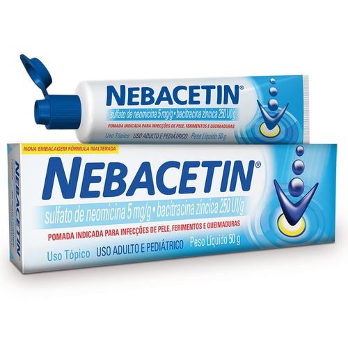 Nebacetin pomada 50g