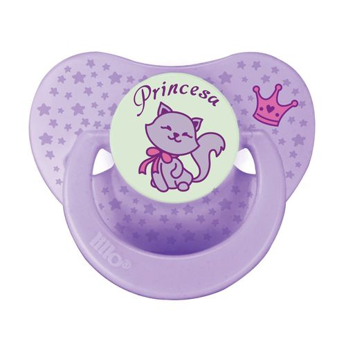 Chupeta Ortodôntica Lillo Magia silicone rosa tamanho 2
