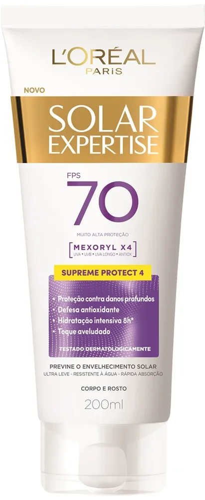 Protetor Solar L'óreal Expert Supreme FPS70 200ml