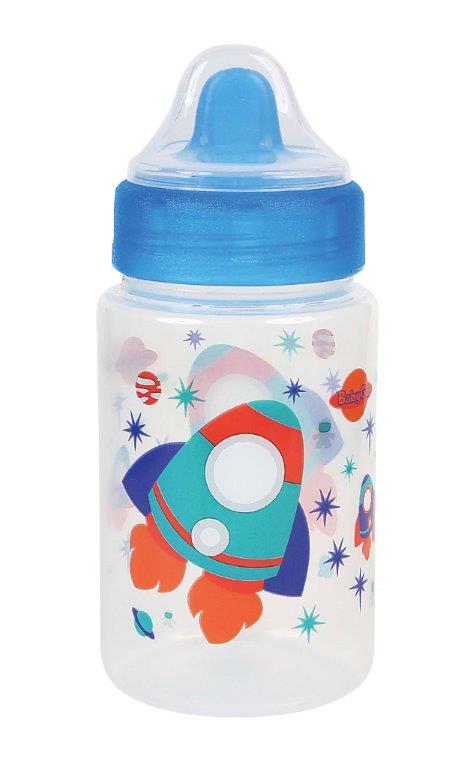 Copo Disney Foguete Baby Go com válvula redutora de pingos 340ml