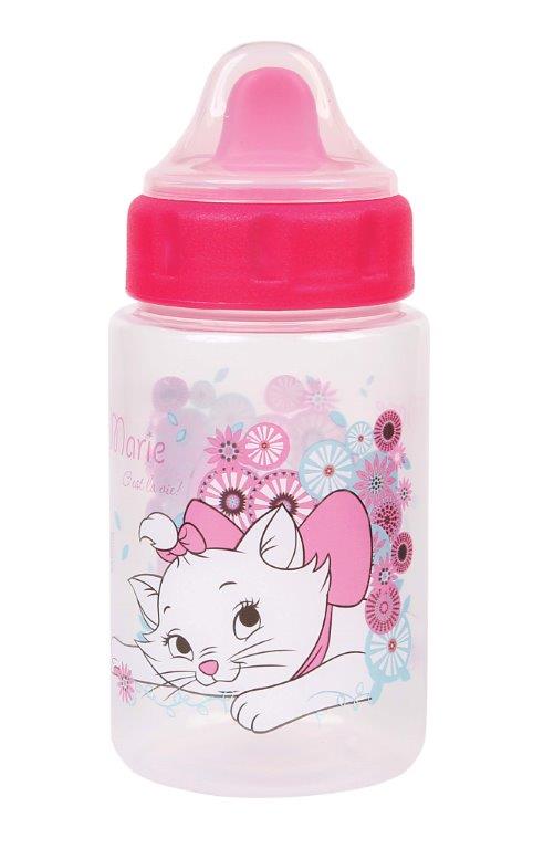 Copo Disney Gata Marie Baby Go com válvula redutora de pingos 340ml