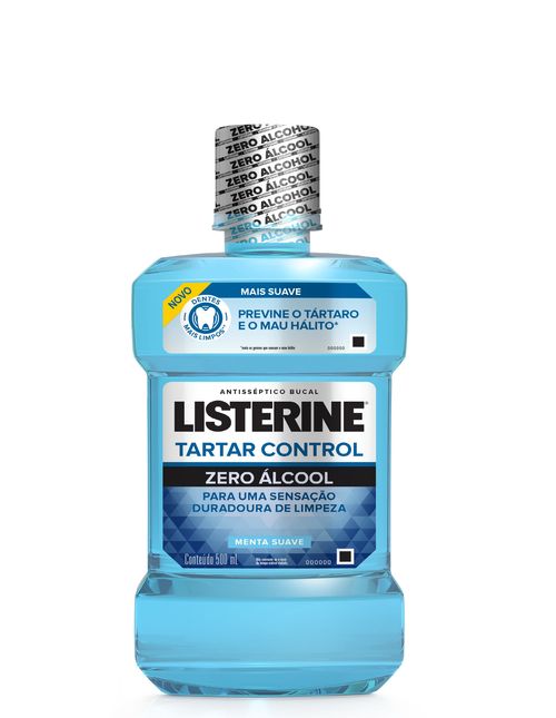 Antisséptico Bucal Listerine Tartar Control Zero Álcool 500ml