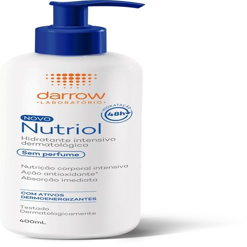 Loção Hidratante Nutriol Sem Perfume 400ml