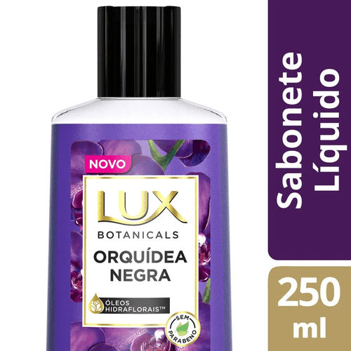Sabonete Líquido Lux Botanicals Orquídea Negra 250ml