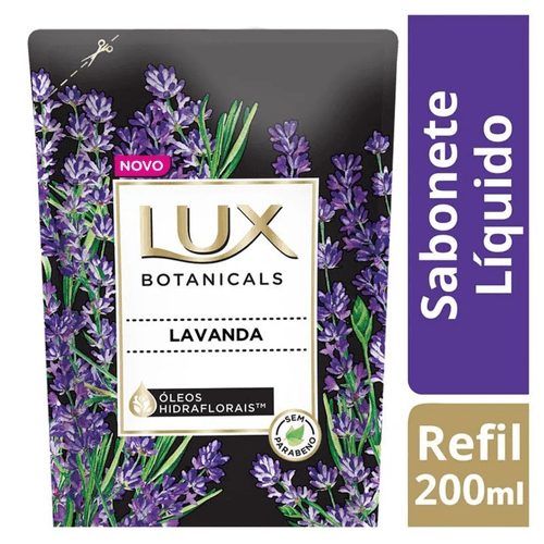 Sabonete Líquido Lux Botanicals Lavanda Refil 200ml