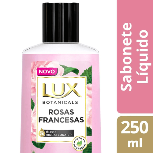 Sabonete Liquido Lux Botanicals Rosas Francesas 250ml