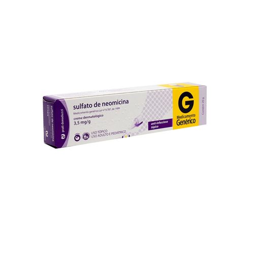 Sulfato de Neomicina Creme 20g Prati Donaduzzi