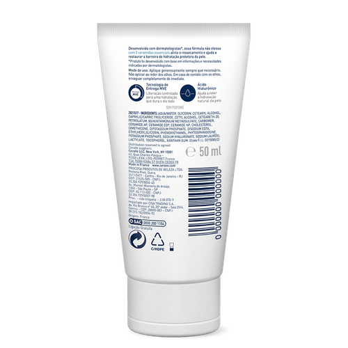 Creme Reparação para as Mãos CeraVe 50ml