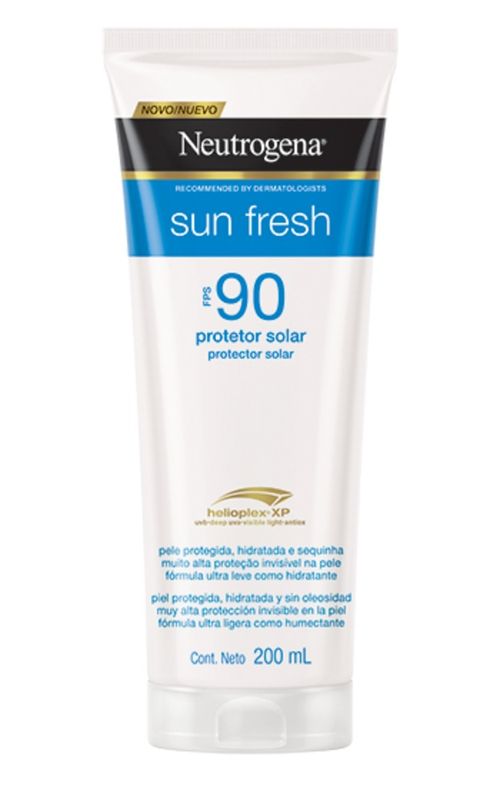 Protetor Solar Neutrogena Sun Fresh FPS90 Corpo 200ml