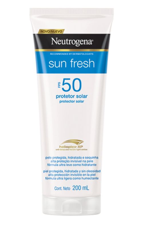 Protetor Solar Neutrogena Sun Fresh FPS50 Corpo 200ml