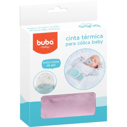 Cinta Térmica para Cólica Buba Baby Rosa