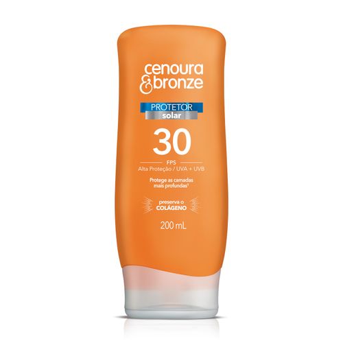 Protetor Solar Cenoura & Bronze FPS30 200ml