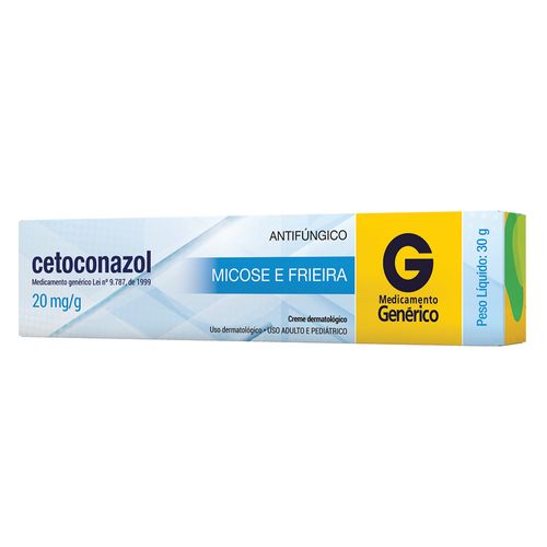 Cetoconazol 20mg/g Creme 30g