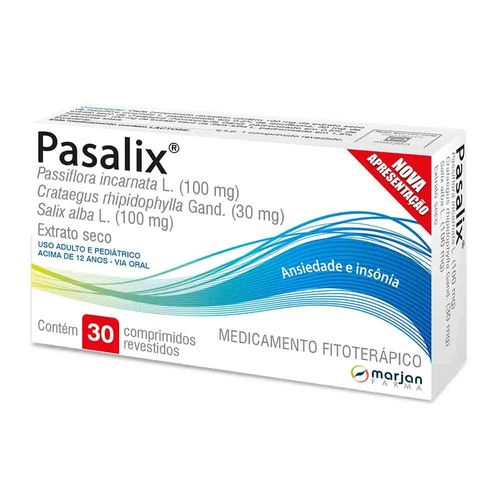 Pasalix com 30 Comprimidos