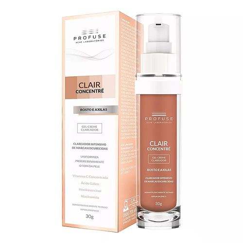 Gel Creme Clareador Profuse Clair Concentre 30g