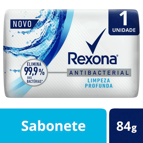 Sabonete Barra Rexona Limpeza Profunda 84g