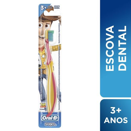 Escova Dental Infantil Oral-B Stages 3+ Anos