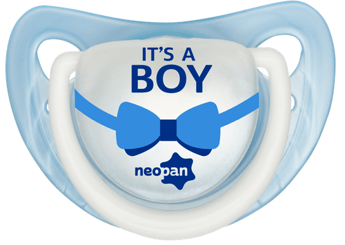 Chupeta Neopan It's a Boy Ortodôntica Azul Nº 1
