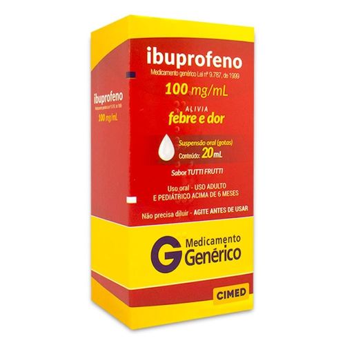 Ibuprofeno Gotas 20ml Cimed