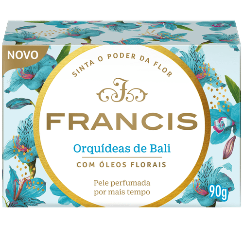 Sabonete Barra Francis Orquídeas de Bali 90g