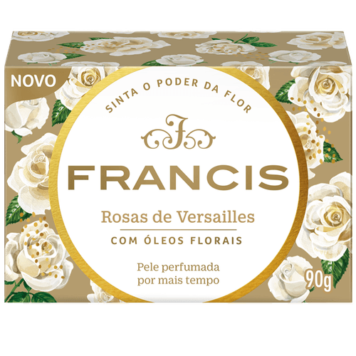 Sabonete Barra Francis Rosas de Versailles 90g