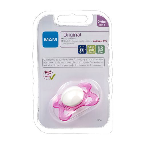 Chupeta MAM Original Girls 0-6 Meses