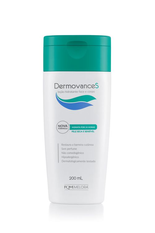 Hidratante para Face e Corpo Dermovance S 200ml