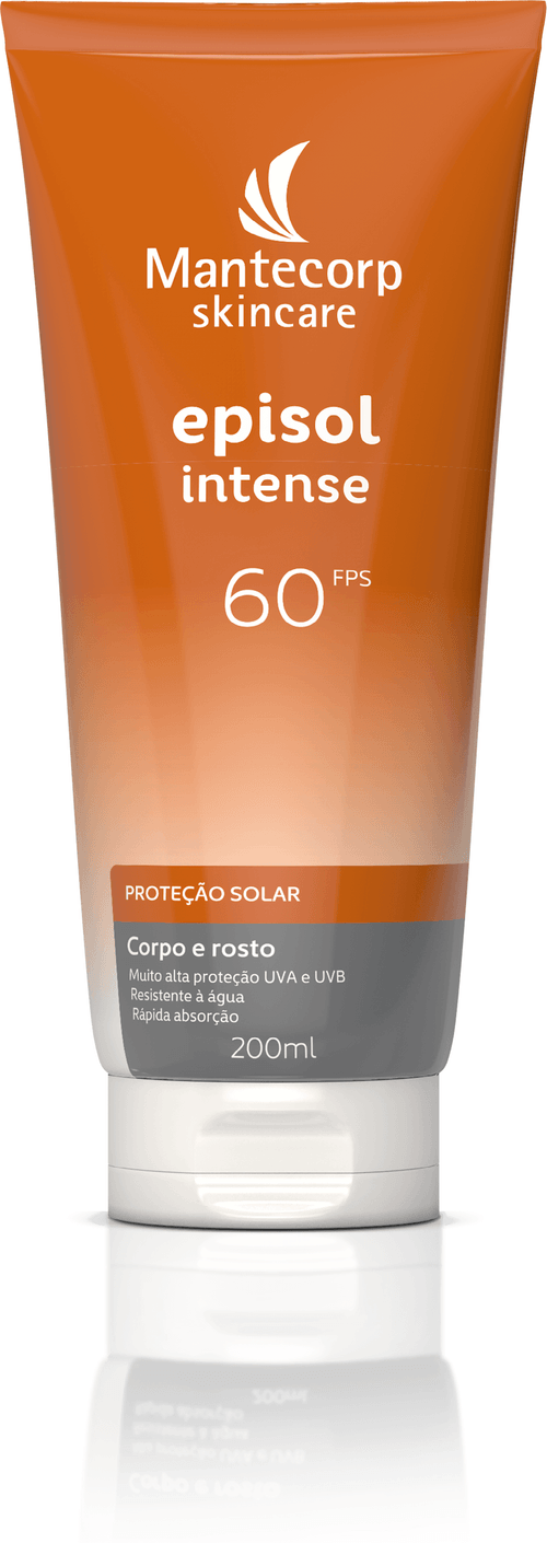 Protetor Solar Episol Intense Corpo e Rosto FPS60 200ml