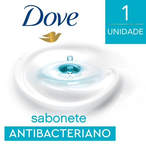 Sabonete Barra Dove Antibacteriano Cuida & Protege Antibacteriano 90g