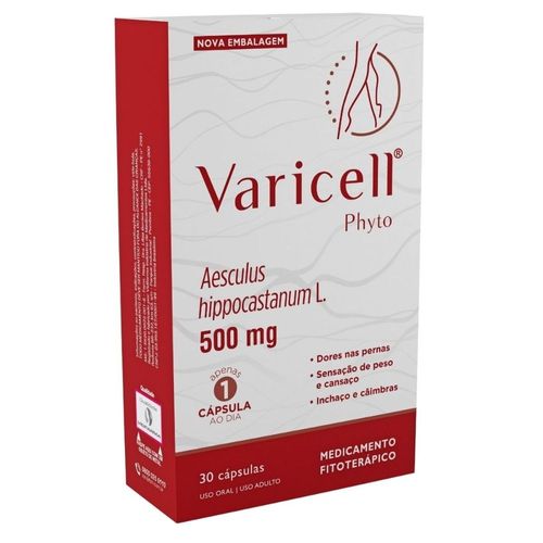 Varicell Phyto 500mg com 30 Cápsulas