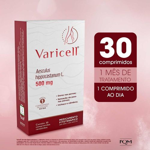 Varicell Phyto 500mg com 30 Cápsulas