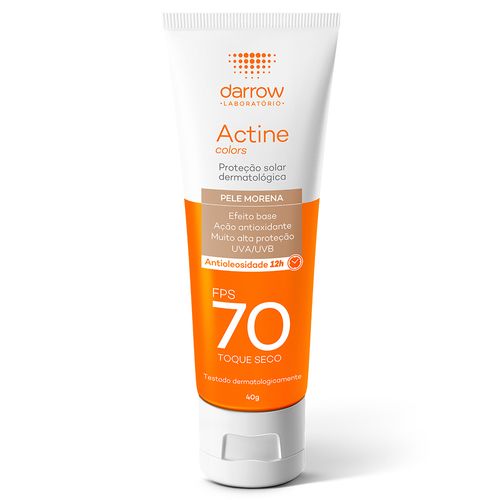 Protetor Solar Actine FPS70 Pele Morena 40g