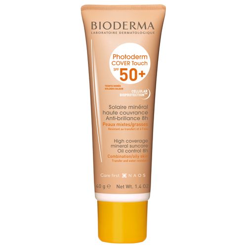Protetor Solar Photoderm Cover Touch FPS50+ Dourado 40g