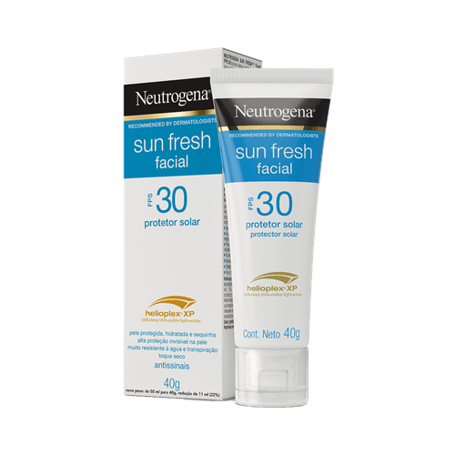Protetor Solar Facial Neutrogena Sun Fresh FPS30 40g