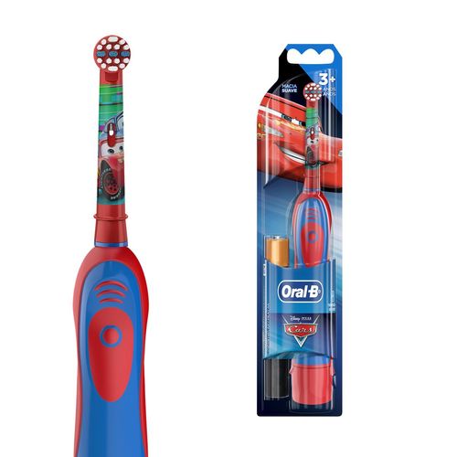 Escova Dental Elétrica Oral-B Carros Kids com 1 Unidade