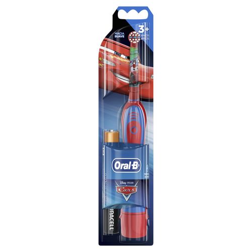 Escova Dental Elétrica Oral-B Carros Kids com 1 Unidade