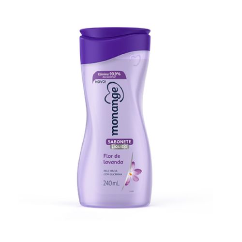 Sabonete Líquido Monange Flor de Lavanda 240ml
