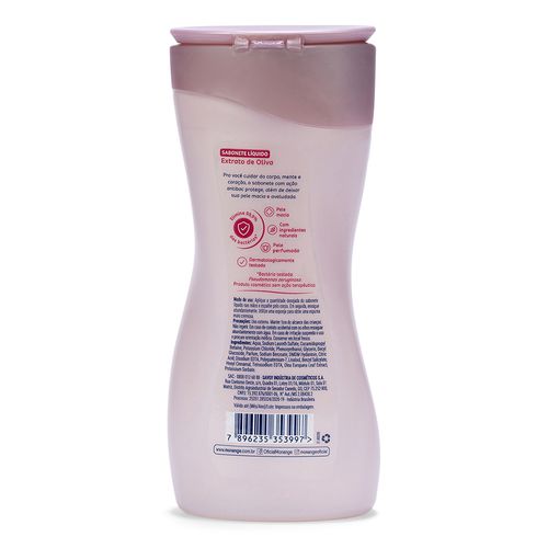Sabonete Líquido Monange Extrato de Oliva 240ml