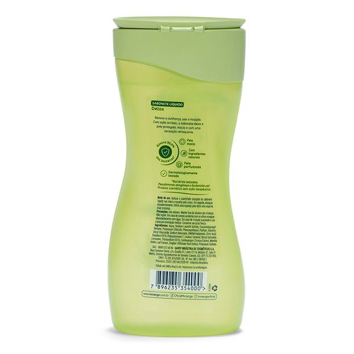 Sabonete Líquido Monange Detox 240ml