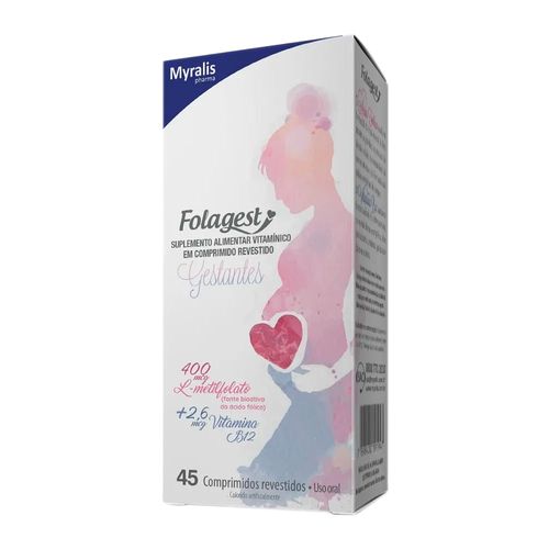 Folagest 400mg com 45 Comprimidos