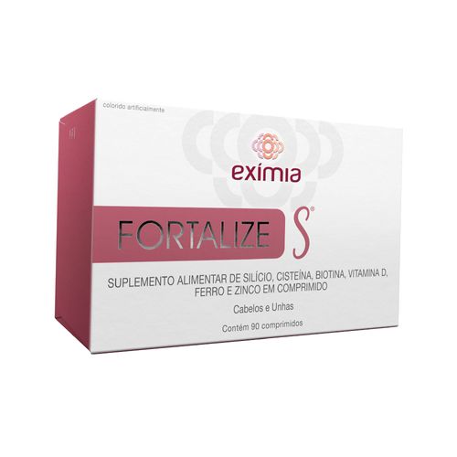 Suplemento Alimentar Exímia Fortalize S com 90 Comprimidos